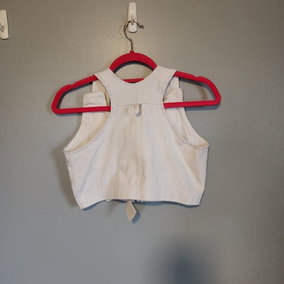 EUC Velcro Strap Heavy Compression Post Surgical Bra EMS Surgical LP Style 958 - Picture 4 of 5